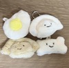 食べ物のぬいぐるみキーホルダー各種
