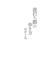 波打ち際の歩き方