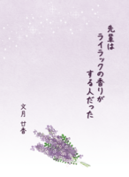 先輩はライラックの香りがする人だった