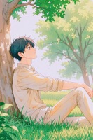 ひだまりの木陰で