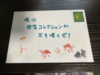 俺の便箋コレクションが火を噴くぜ!