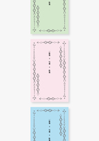 一筆箋・句箋・歌箋