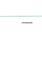 something black