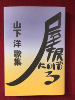 屋根にのぼる