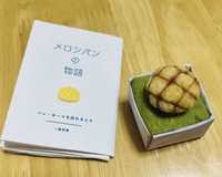 羊毛フェルトのリングとモチーフの物語折本