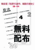 批評の途中、雑談の続き