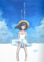 夏の白ワンピ企画2019