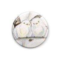 缶バッジ シマエナガ