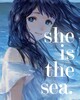 she is the sea.