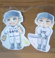 ケ丘&9国(高校野球部キャラクター化)ラミバッジ