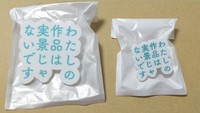 わたしの作品は実景じゃありませんアクリルクリップバッジ