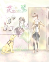 花とかけはし鶯1