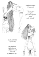 Goddess Genevieve & Goddess Clothilda