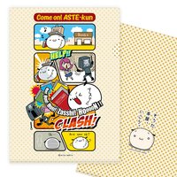 アステくん クリアファイル〈Come on! ASTE-kun〉 (同デザインポストカード付)