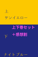 サンイエローとナイトブルー 上下巻セット 感想割