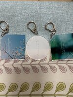 短歌アクリルキーホルダー