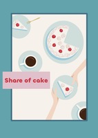 share of cake