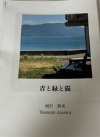青と緑と猫