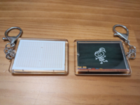 文芸キーホルダー