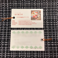 装ひ堂ショップカード栞