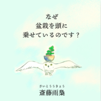 なぜ盆栽を頭に乗せているのです?