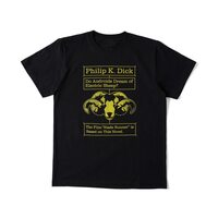 Tシャツ フィリップ・K・ディック アンドロイドは電気羊の夢を見るか?