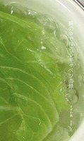 鍋の中で移ろうキャベツの緑
