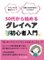50代から始めるグレイヘア初心者入門: 白髪とのお付き合いどうするナチュラルな髪色でいくグレイヘア移行期を乗り切る初心者のためのサポートガイド