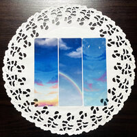 空色クリアしおり