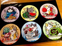 猫の紙コースター