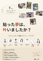 貼った夢は、叶いましたか?  7人のビジョンボード実録 ビフォー・アフター