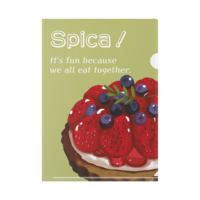 スイーツクリアファイルタルト
