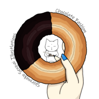 白猫センパイイラスト集「Chocolate Fashion」