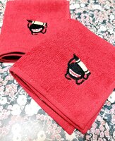 刺繍ハンカチ