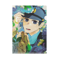 紫陽花のおとしものA4クリアファイル