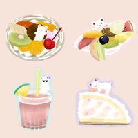 アクリルキーホルダー4種