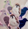 野鳥シール(3×2種)