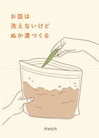 お皿は洗えないけど ぬか漬け作る