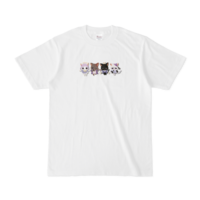 作家タイプ診断猫Tシャツ/キッズTシャツ