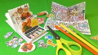 自分で作る「かんたん豆本キット」シリーズ