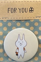 冒険家マークのデカ缶バッジ