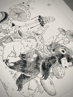 行進/銅版画
